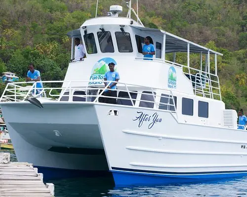 Guests visiting Saint Lucia