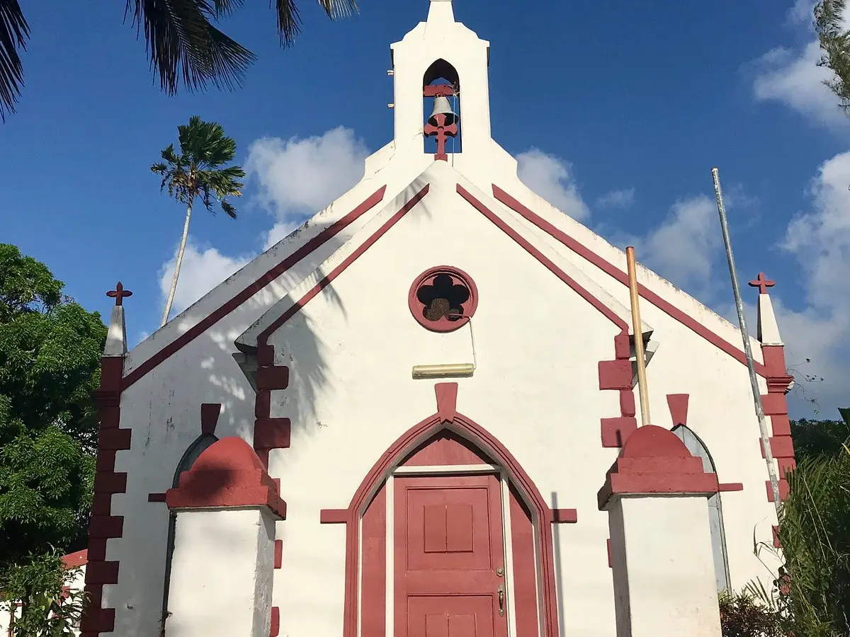 Historic church in Saint Lucia