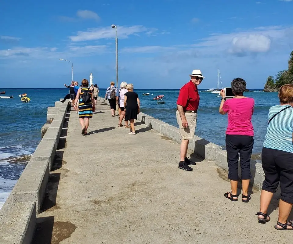 Soufrière waterfront